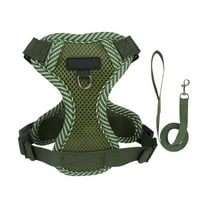 Nebwoak Reflective Dog & Cat Harness - Breathable Adjustable Pet Harness for Outdoor Walking, No Choke Safety Harness with Quick-Dry Mesh, Sleeveless Design for Small to Large Dogs & Cats