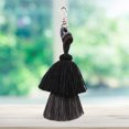 thumbnail image 4 of Porte-clés à Pompons Mode Polyvalent Anneau de Clé Pendentif Pompon Breloque de Sac, 4 of 7