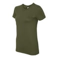 thumbnail image 3 of Tee-Shirt en Jersey Fin pour Femmes, P, Ardoise, 3 of 4