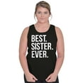 thumbnail image 4 of Best Sister Ever Siblings Family Joke Tank Top Tee Shirt Women Brisco Brands S, 4 of 6