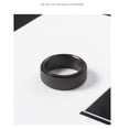 thumbnail image 3 of Sonducket Anillos para hombre, adorno de mano elegante, exquisito estilo Simple, Color sólido, anillo de acero de titanio para hombre, joyería para Ropa, zapatos y accesorios Miscelánea Negro 20 mm Sonducket AP012967-04, 3 of 6