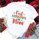 thumbnail image 4 of Mi primera Navidad como papá/mamá Conjuntos familiares a juego Camisetas Look padre-madre y bebé Ropa Tops Monos de bebé Camisetas, 4 of 5