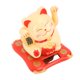thumbnail image 2 of Gato de la suerte kangjianwuwushu decoración solar de 3.5 pulgadas gato amarillo, 2 of 10