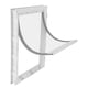 thumbnail image 2 of Cierre automáticamente la puerta para mascotas, puerta grande para mascotas para instalación Puerta para mascotas Puerta grande para perros construida para profesionales Jadeshay A, 2 of 8