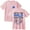 Pink, variant on Russ Into The Wild Tour 2025 Merch Cotton T-Shirt Women Men Casual Crewneck Short Sleeve Fashion Tee