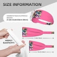 thumbnail image 2 of Cool French Bulldog No.136 Headbands for Women Men, Workout Elastic Sweat Band for Yoga Running Cycling Gym Exercise Non Slip Head Bands for Women's Hair, 2 of 5