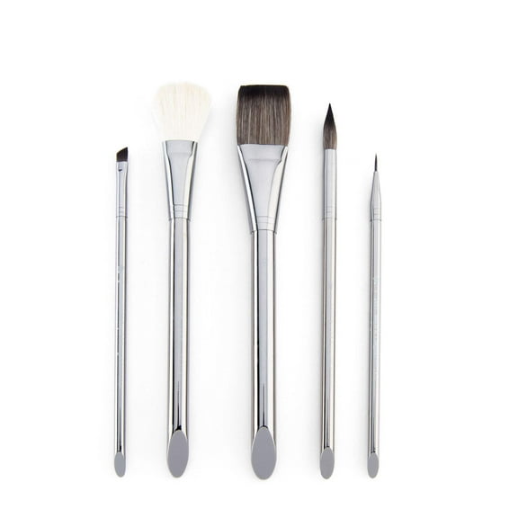 Royal Brush Zen Brush Set, 83 Watercolor Short Handle Brushes, Set A