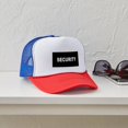 thumbnail image 4 of CafePress - Security Black Cap - Adjustable Unisex Printed Trucker Hat with Mesh Back, 4 of 10