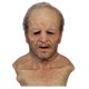 thumbnail image 1 of Halloween adulto anciano hombre látex máscara completa cara cubierta Cosplay casco, 1 of 5