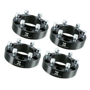 4pcs 6x5.5" 1.5" Thickness Wheel Spacer Adapter Black for Lexus for Toyota