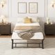 thumbnail image 2 of QinaQin Base nido individual desplegable, cama trundle tipo daybed con ruedas con seguro, estructura metálica plegable y resistente, ideal para recámara, visitas y ahorrar espacio, 2 of 7