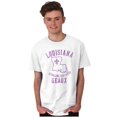 thumbnail image 4 of Louisiana is Calling Funny Creole Pun Men's Graphic T Shirt Tees Brisco Brands L, 4 of 4