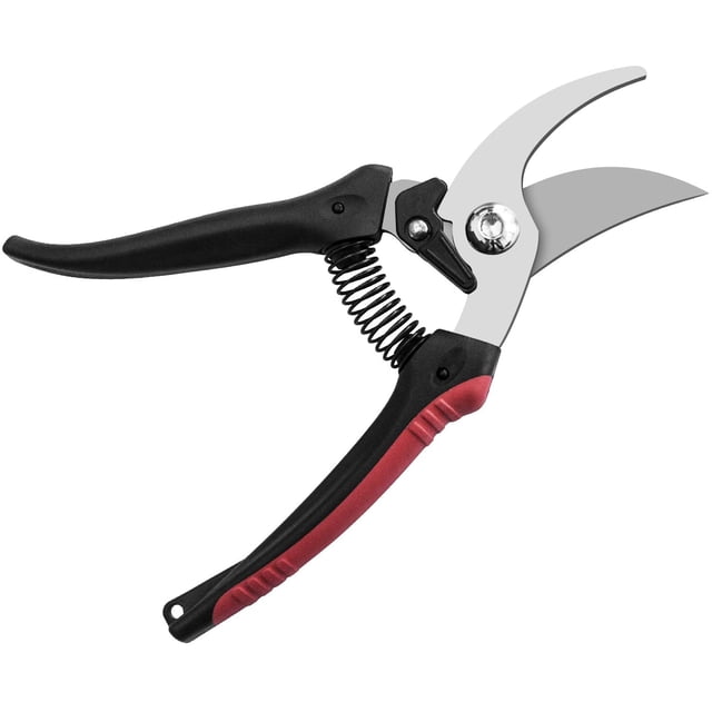 Tijeras de podar premium recubiertas de titanio forjado, tijeras de podar, derivación cómoda. de acero Tijeras de podar de derivación Confort Tijeras para rosas. Xemadio YQ-0316