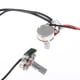 thumbnail image 2 of Arnés de cableado de pastilla de plástico sola bobina con perilla de tono de para piezas de guitarra eléctrica de, 2 of 9