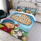 thumbnail image 3 of Molly de Denali Conjunto de sábanas temático, trío de piezas, cómodo y amigable con la piel, diseño único, regalo de decoración para el hogar para familiares, amigos y fans, 90 cm * 190 cm, 3 of 6