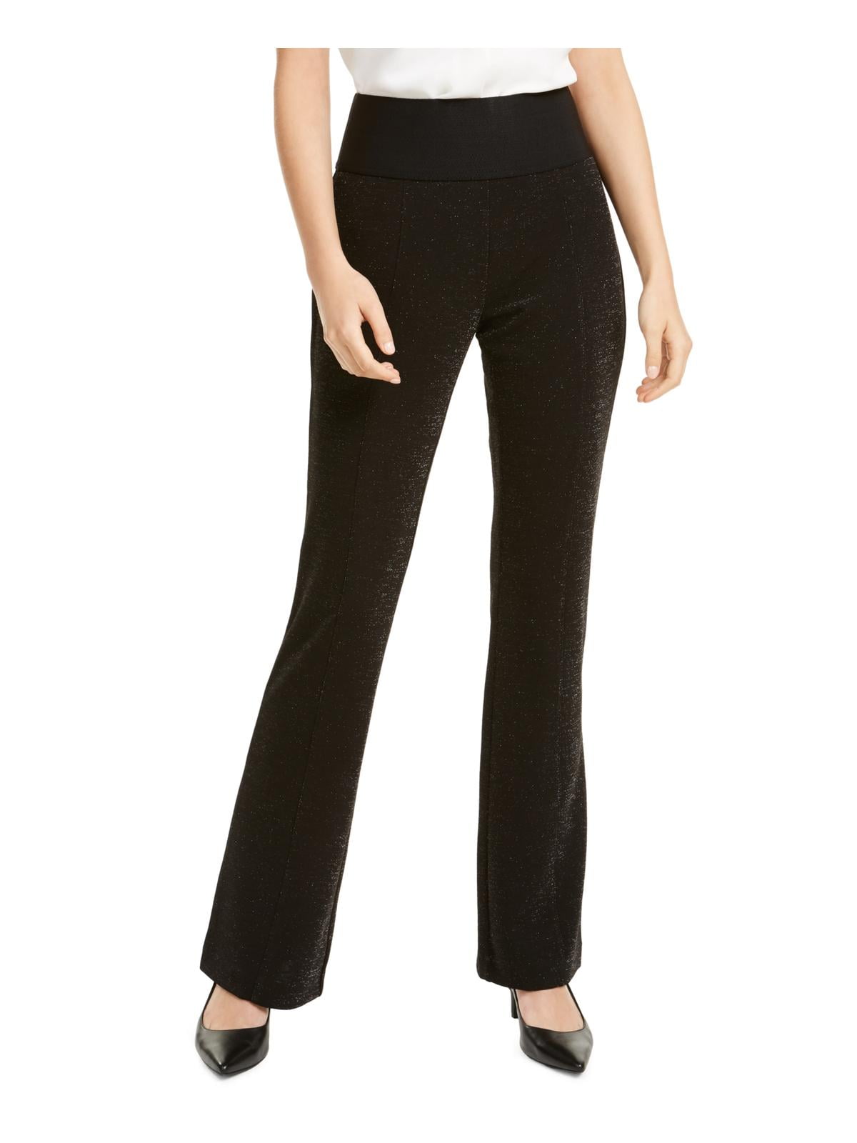 Alfani Womens Shimmer Wide Leg Pants 