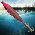 thumbnail image 1 of Señuelos de Pesca, simulación de Wobbler de pesca con anzuelo de calamar, diseño realista suave, 1 of 6