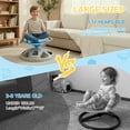 thumbnail image 5 of TLSUNNY Sensory Swivel Chair, Fish-Shaped Spinning Chair for Autistic Kids & ADHD, Training Body Coordination, Upgraded Base & Safety Handle, Sit and Spin Toy for Kids, 5 of 9