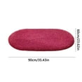 thumbnail image 3 of Spring savings FAMTKT Floor Mats Household Oval Living Room Carpet Entry Door Bedroom Foot Mats Bathroom Bathroom Absorbent Floor Mats 23.62x35.43in, 3 of 6