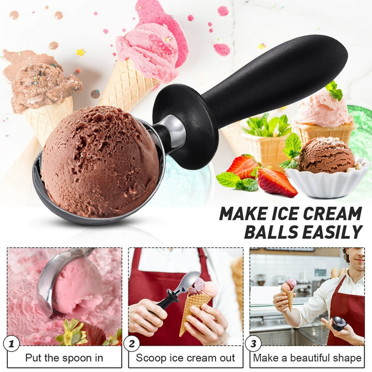 Alloy Stainless Steel Ice Cream Scoop -dishwasher Safe Ice Cream