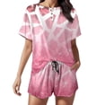 thumbnail image 1 of JHLZHS Linen Short Sets for Women Plus Size Fashion Two Piece Outfits for Women Suitable Sets Button Down Top and Shorts Set Sweatsuits with Pockets Womens Short Sets 2 Piece Outfits Summer, 1 of 5