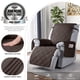 thumbnail image 2 of Funda para sillón reclinable TAOCOCO, impermeable, de gran tamaño, color chocolate, 2 of 7
