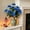 Blue, variant on Deeceymbur Independence Day Artificial Flower Bouquet Handmade Silk Floral Arrangement Realistic Daisy Design for Indoor Desktop Decoration Holiday Display