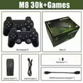 thumbnail image 1 of 4K HD Retro Video Game Console with 2.4G Dual Wireless Controllers and 40,000 Preloaded Games for PS/FC/GBA, 1 of 7