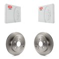 thumbnail image 1 of CMX Rear Disc Brake Rotors Pair for Car 2008-2009 Pontiac G8 Base K8-100608, 1 of 8