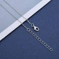 thumbnail image 6 of Vintage Crystal Butterfly Moon Necklace Silver Cz Moon Pendant Necklace Boho Crescent Choker Necklace Shine Rhinestone Butterfly Necklace Chain Jewelry for Women, 6 of 7