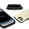 thumbnail image 3 of Casely iPhone 16e Case | Yellow Stripes | Sunday Best | Compatible with MagSafe | Bold Protective Design, 3 of 9