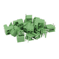 thumbnail image 4 of 30 Pcs 5.08mm Pitch 2Pin Plug-in Screw PCB Terminal Block Connector Right Angle,30 x 2Pin Pluggable Terminal Block,green, 4 of 8