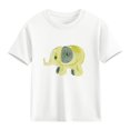 thumbnail image 5 of Children Boy Girl Tops Print Blouses for Child Short Sleeve Crewneck Summer Fall Shirts 2026 Clothing Trendy 3 Years, 5 of 6