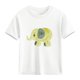 thumbnail image 4 of Blusas y camisas de manga corta con cuello redondo para niños Camiseta de verano de manga corta estampada para niñas Jersey elegante de cuello redondo para niñas Top de algodón para niños, 4 of 6
