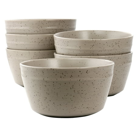 

Bee and Willow Milbrook 6 Piece 6 Inch Round Stoneware Bowl Set in Mocha