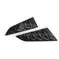 thumbnail image 3 of Replacement For 2014-2019 Chevrolet Corvette Coupe Models | EOS Track Performance ABS Plastic Primer Black Rear Side Window Louver Sun Shade Cover Pair LOUVER-352-ABS, 3 of 8