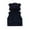 Navy, variant on Toddler Baby Fleece Vest Jackets Cute Ears Hooded Zip up Sleeveless Warm Outerwear Vests with Pockets