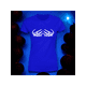thumbnail image 1 of Playera Blusa Con Manos De Esqueleto Halloween Dia De Muertos Color Azul Talla Chica Marca Emil SaEs, 1 of 4