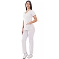 thumbnail image 4 of Bee On Mujer Blanco Uniforme Médico Quirúrgico Filipina, 4 of 8