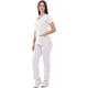 thumbnail image 4 of Bee On Mujer Blanco Uniforme Médico Quirúrgico Filipina, 4 of 8