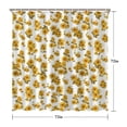 thumbnail image 5 of Waterproof Cute Sunflower Colorful Shower Curtain 72x72 Inch Boho Style Polyester Unique Shower Curtain for Bathroom Hotel Home Decor with 12 Plastic Hooks, 5 of 5
