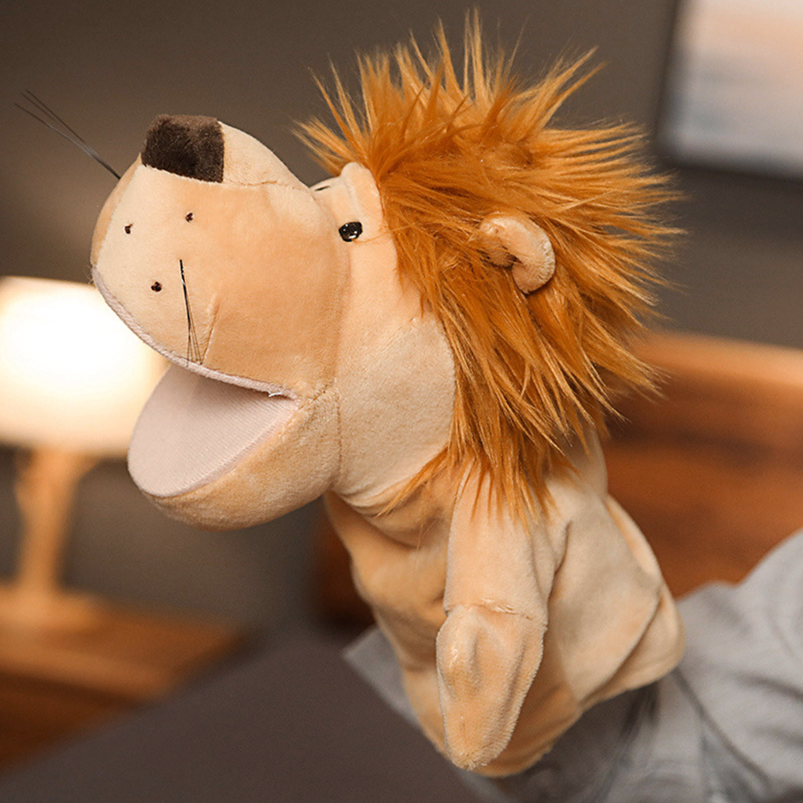 Marionnette De Lutte En Peluche Pour Chat - Jouet Interactif Avec Poignée Ergonomique