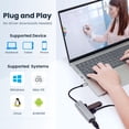 thumbnail image 4 of Adaptador Ethernet USB C Hub Empirical Thunderbolt 4/3 para MacBook, 4 of 8