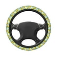 thumbnail image 3 of Daiia Lemon Steering Wheel Cover Auto Steering Wheel Covers Breathable Anti-Slip Steering Wheels Car Interior Decor Accessories for Men Women Universal 15 Inch, 3 of 8
