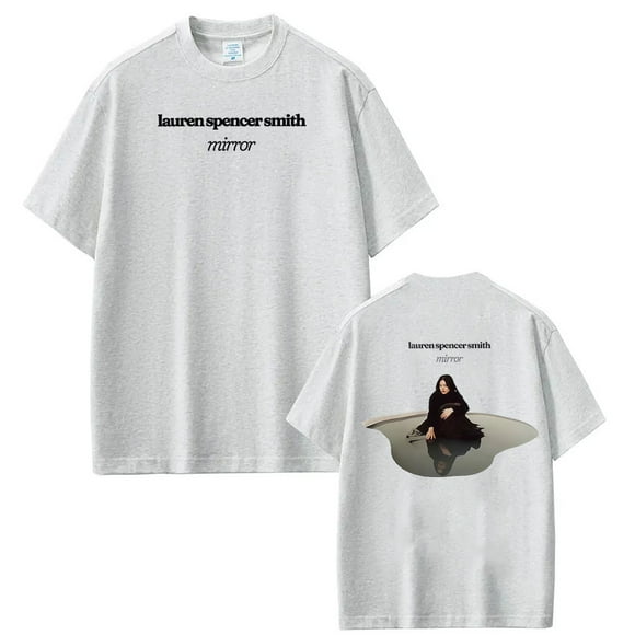 T-Shirt Vintage Inspiré de Lauren Spencer Smith - Unisexe Graphique Miroir Mélange de Coton Surdimensionné,TTTG,Gary