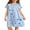 Blue Star, variant on Arshiner Girls Nightgowns Silk Satin Pajama Dress Short Sleeve Soft Princess Sleepwear