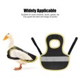thumbnail image 4 of Poultry Vest, Warm Chicken Reflective Vest Nylon  For Winter Black,Fluorescent Green, 4 of 8