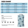 thumbnail image 6 of Fotbe Men's Cute Hippopotamus Print Men's Sleeveless Muscle Tank Tops Casual T-Shirts for Gym Workout Beach-Large, 6 of 8