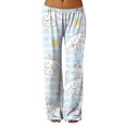 thumbnail image 2 of Hello Kitty Pj Pants Women Flannel Pajamas Women Anime Hello Cat Flannel Sleep Pants Cartoon Pajamas Pants for Women Print Flannel Pajamas Pants Cute Fuzzy Pajamas Pants, 2 of 5