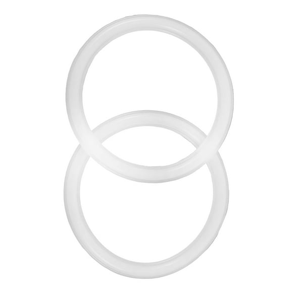 WORGEOUS 2 uds máquina de helado anillo de silicona junta de silicona para helado Dispositivo de helado reemplazo de anillo de silicona